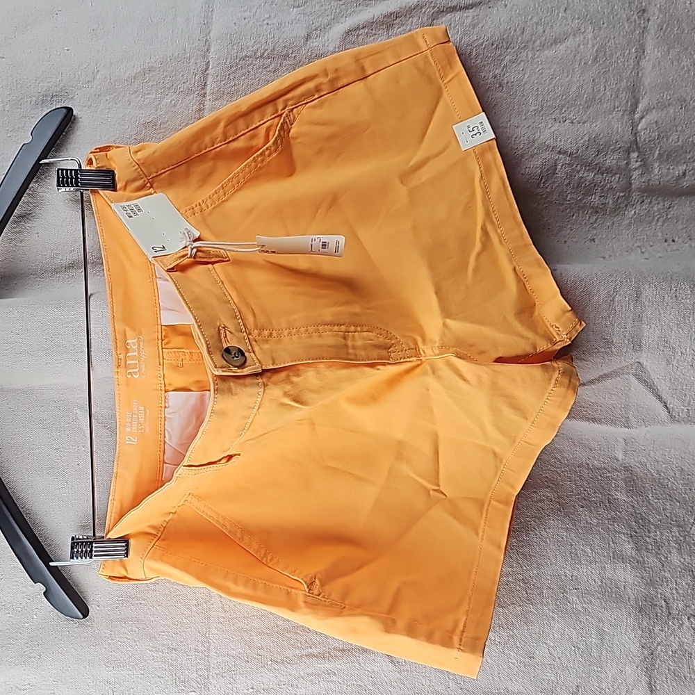 a.n.a. Mid-Rise Shortie Short Demin Short